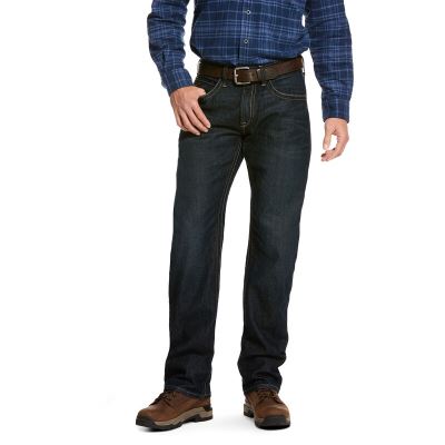 Ariat Rebar M5 Slim - Spijkerbroek Blauw Heren - 17094-411